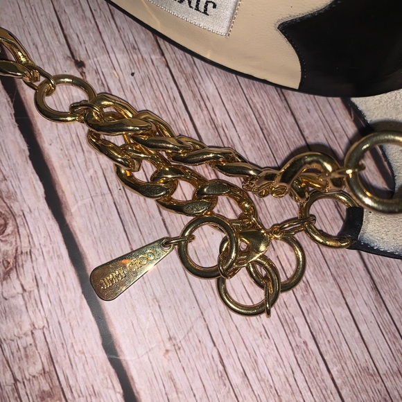 Jimmy Choo Leather Heels with chain - Picture 7 of 16